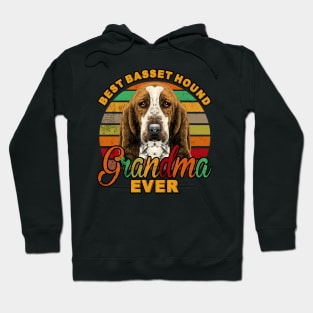 Best Basset Hound Grandma Ever Hoodie